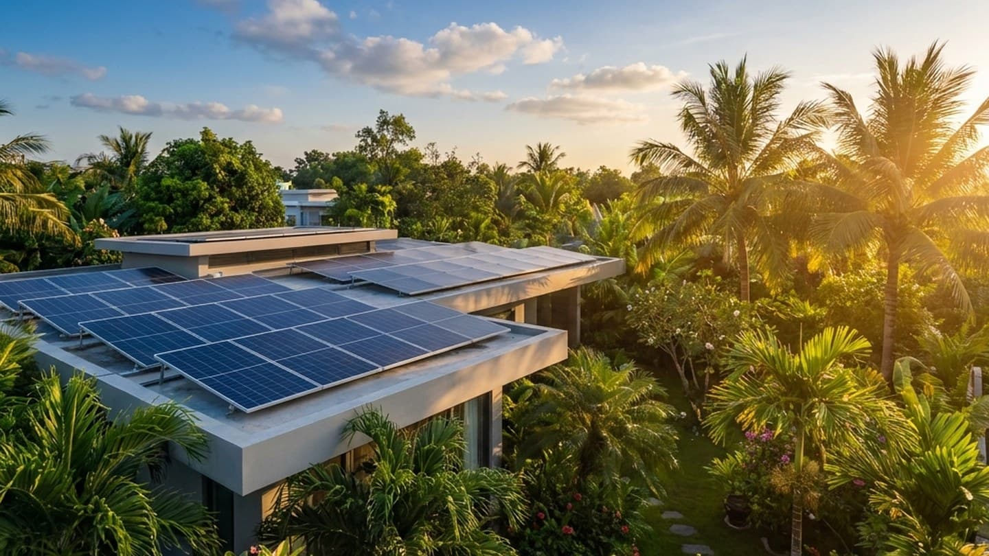 Hàng xóm lợp mái ngói năng lượng mặt trời Solar Roof và cái kết