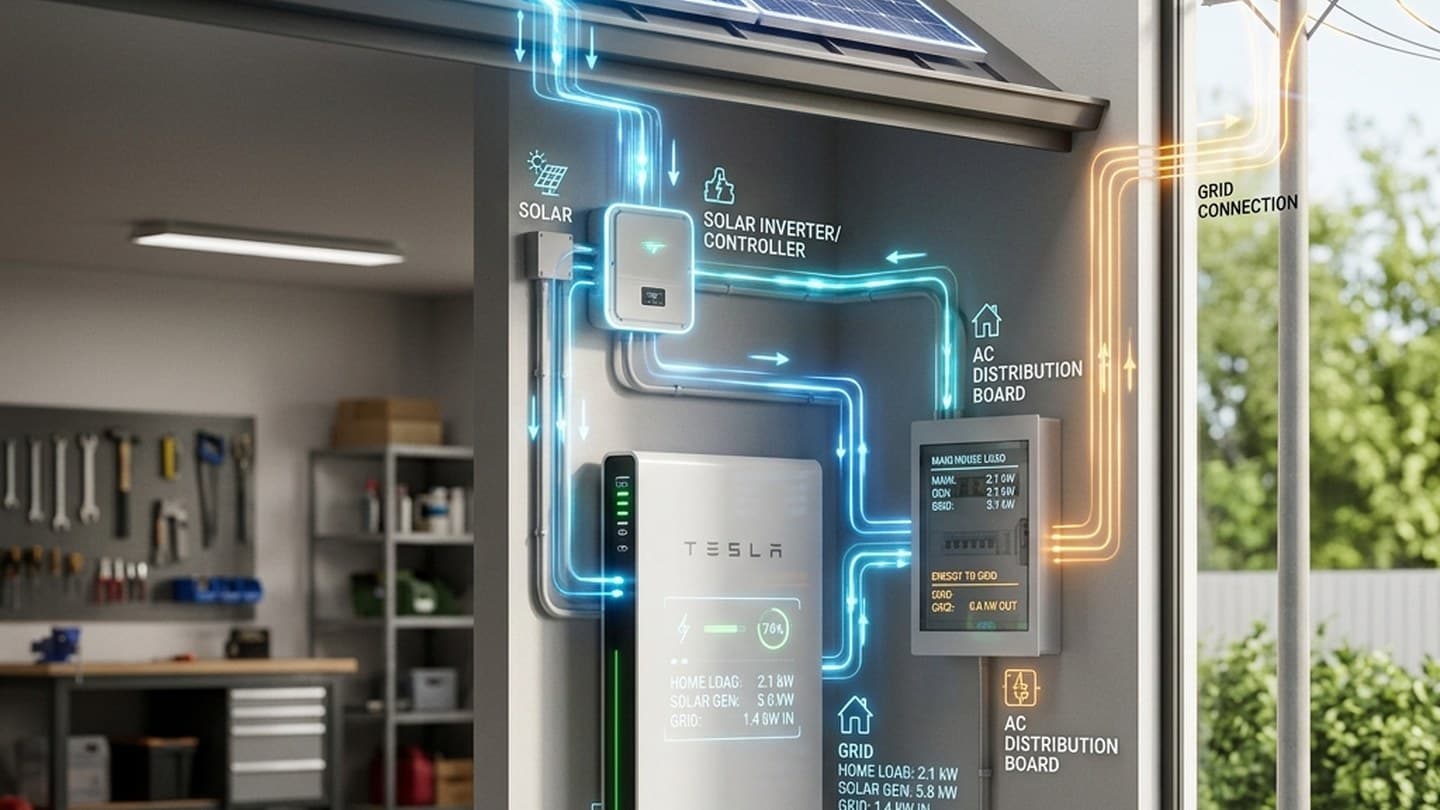 Hệ Thống Điện Mặt Trời Hybrid Là Gì? Cấu Tạo Và Lợi Ích Vượt Trội