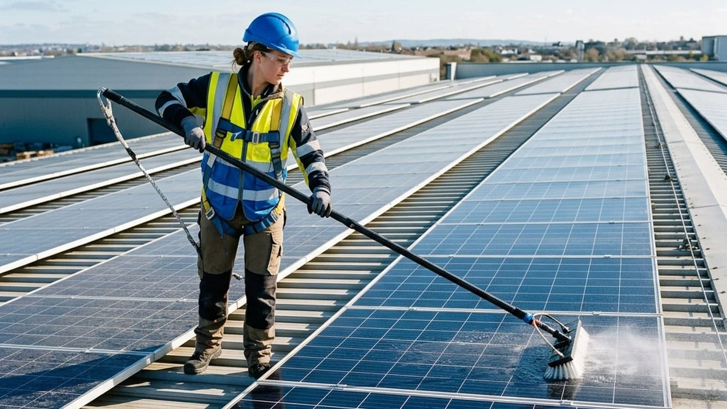 Hướng Dẫn Vệ Sinh, Bảo Dưỡng Điện Mặt Trời Bền Bỉ Đạt Hiệu Suất 25 Năm