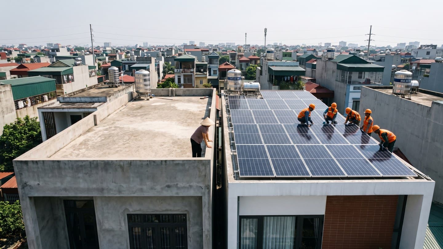 Nhà hàng xóm cười khi tôi lắp Solar, 2 năm sau họ phải xin tư vấn