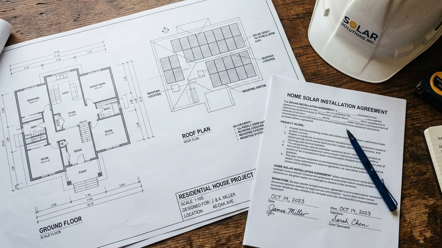 Thủ Tục Đăng Ký Lắp Đặt Điện Mặt Trời Mới Nhất 2026: Từ A Đến Z